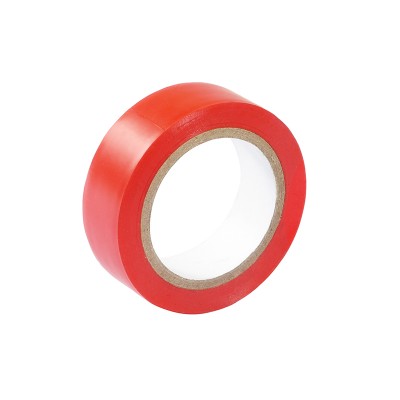 Лента изоляционная ПВХ (PVC) красная 19 мм х 9,10 м